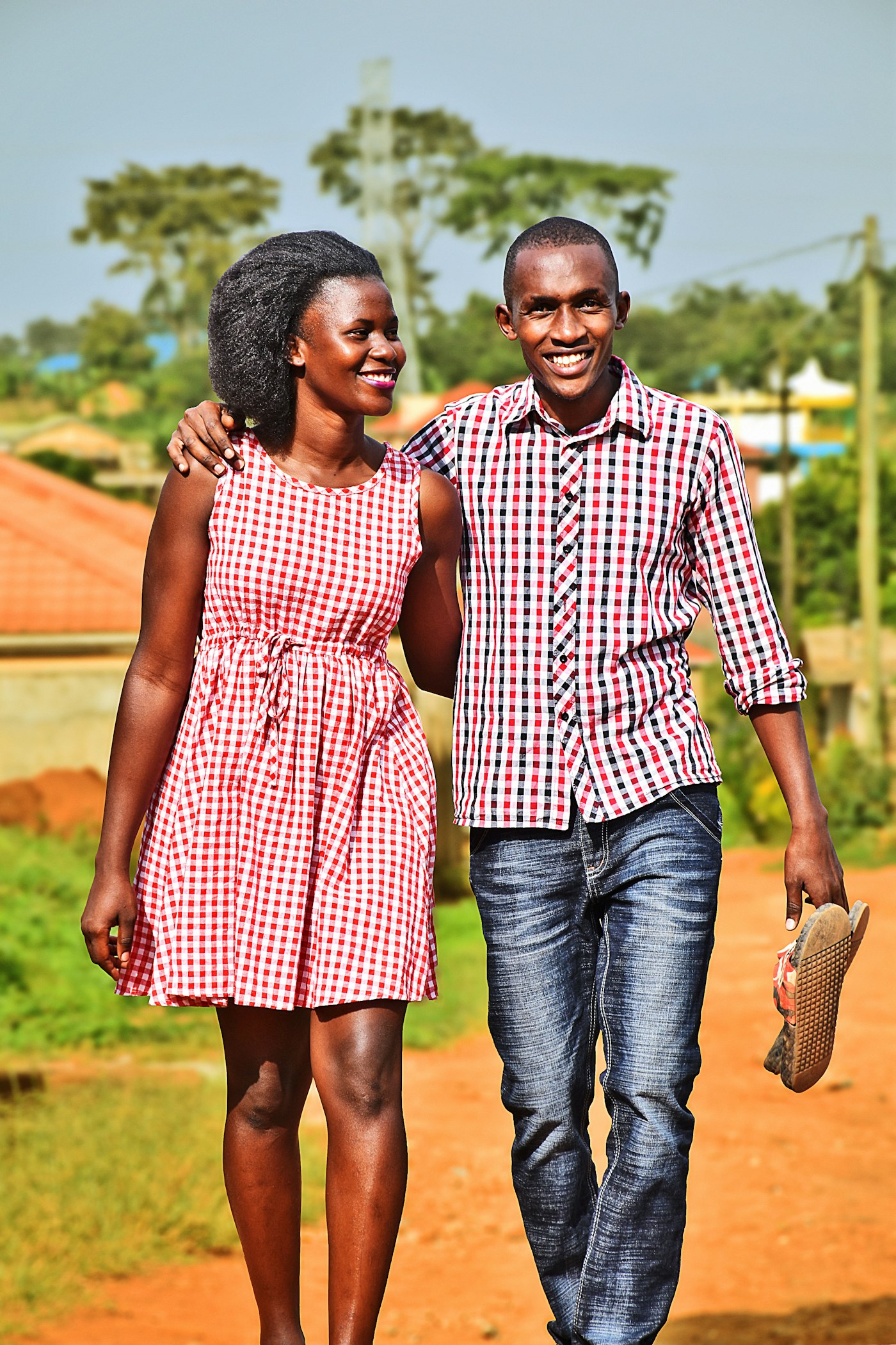 Couple africain en séjour découverte