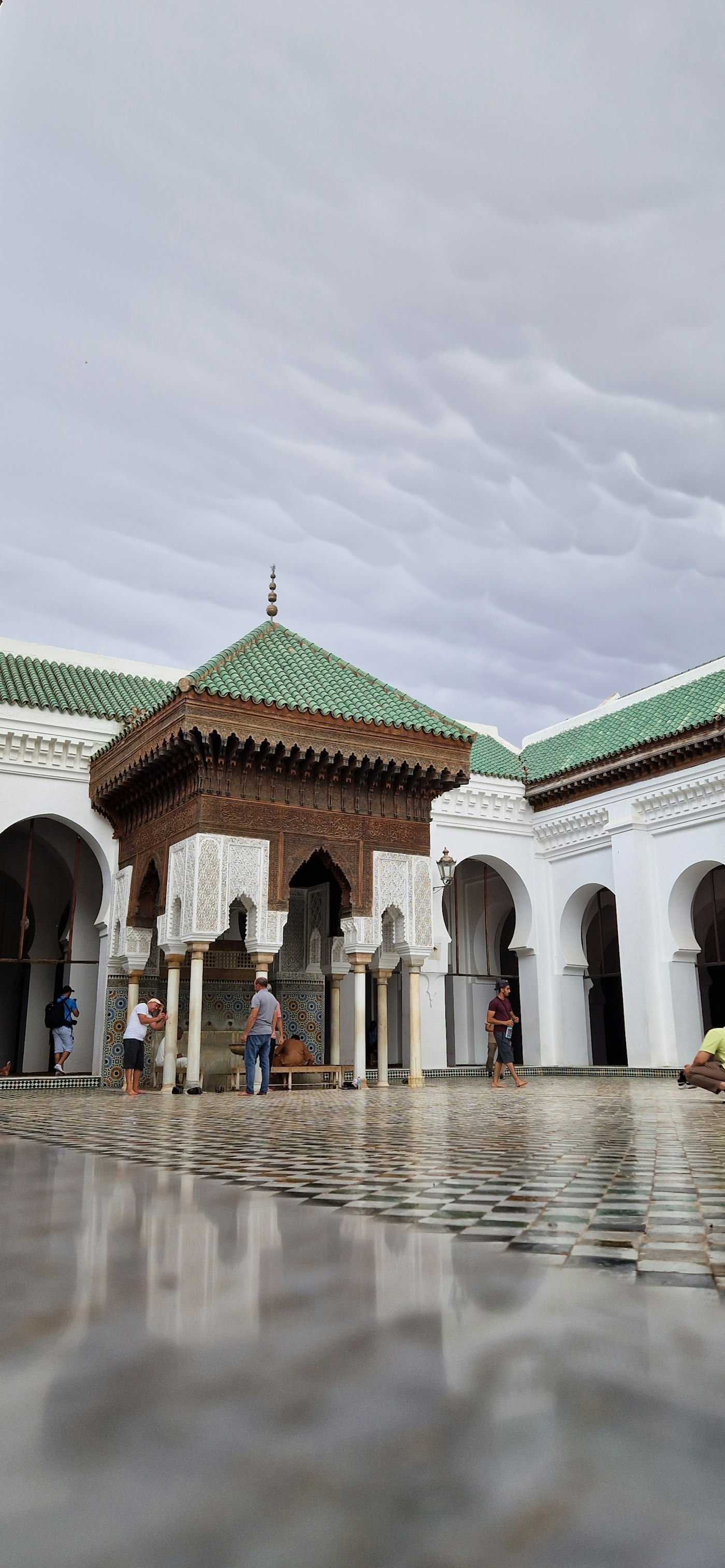 Mosquée célèbre de la ville sainte de Fès